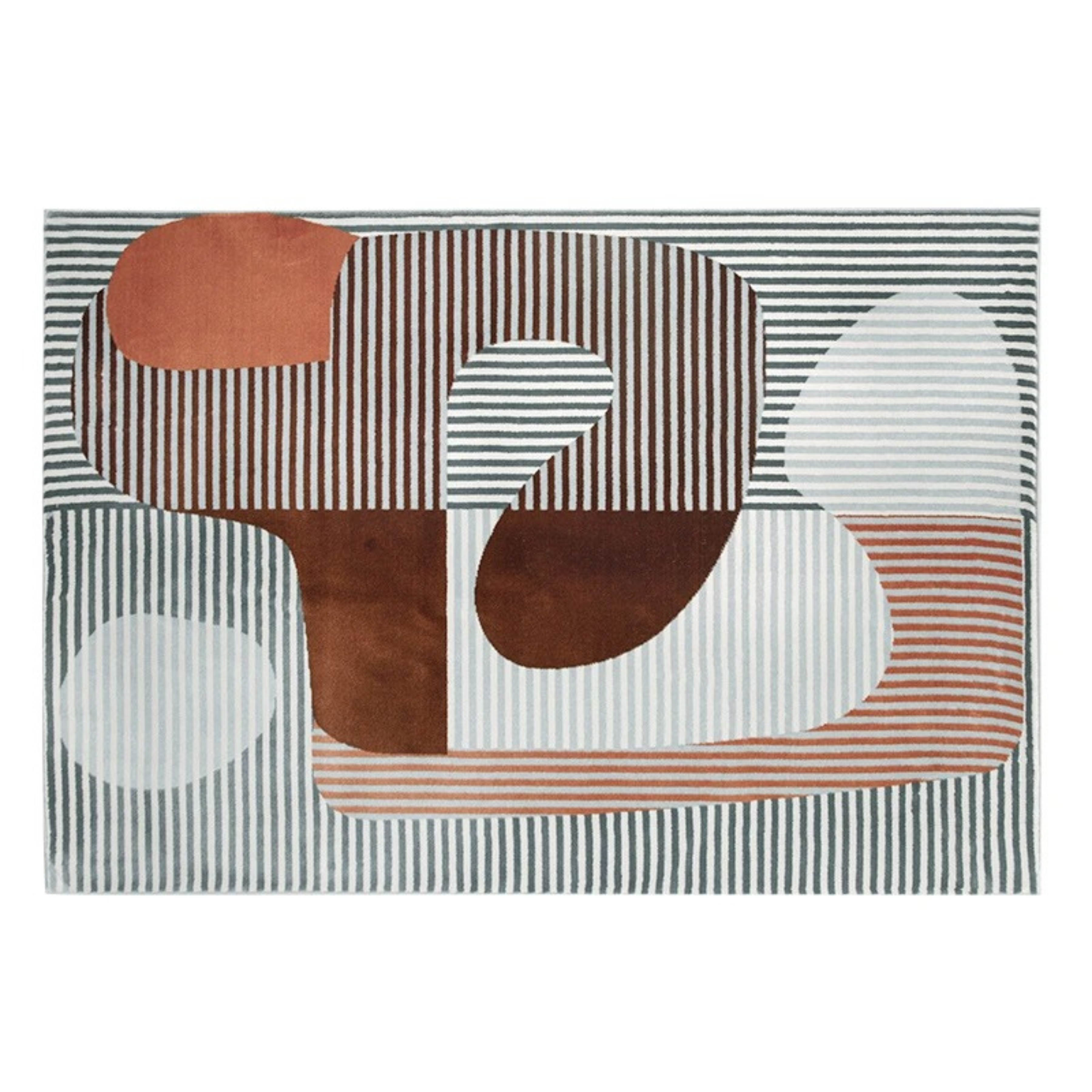 Le Tapis "Azur Abstrait" 002