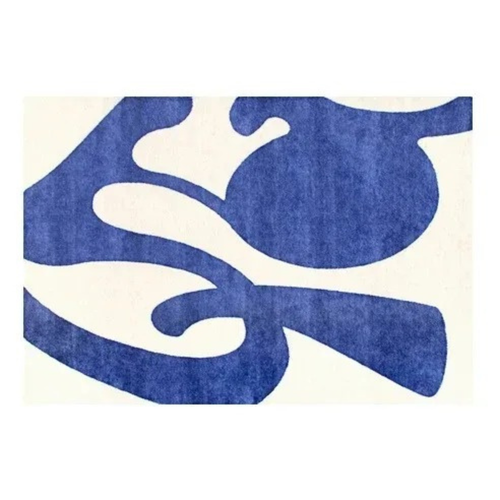 Le Tapis "Azur Abstrait" 006