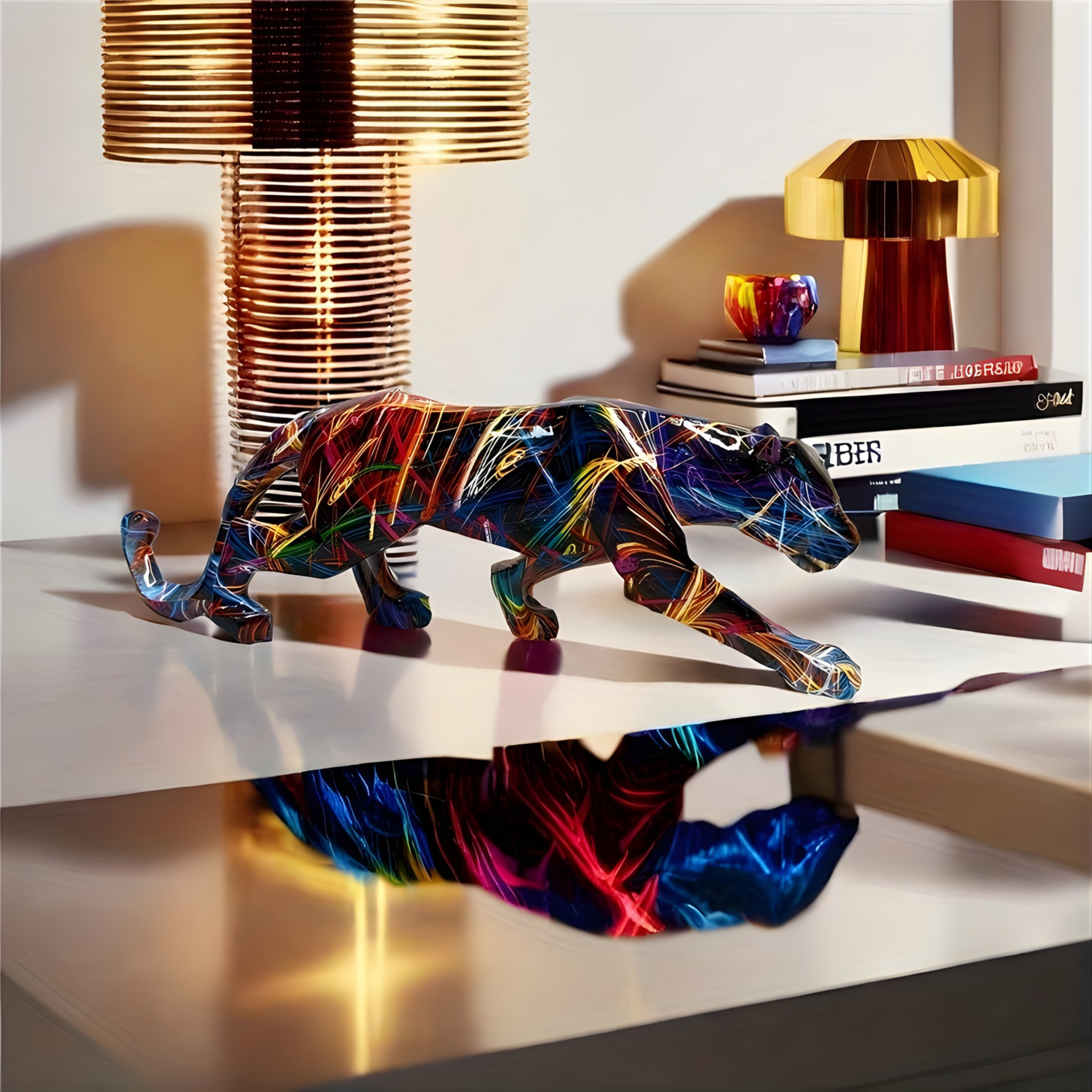 Le Jaguar "Néon-Art"