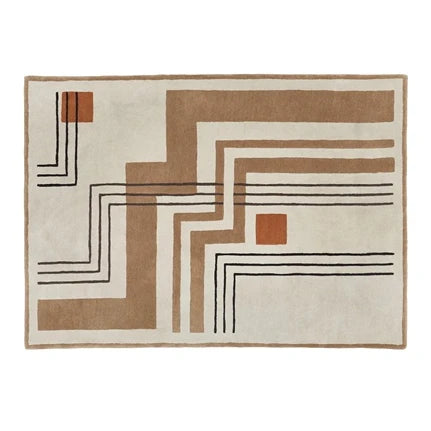 Le Tapis "Azur Abstrait" 008